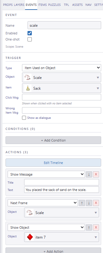 EscapeMaker Event System