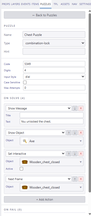EscapeMaker Combination Lock Puzzle