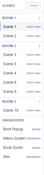 EscapeMaker Room Panel